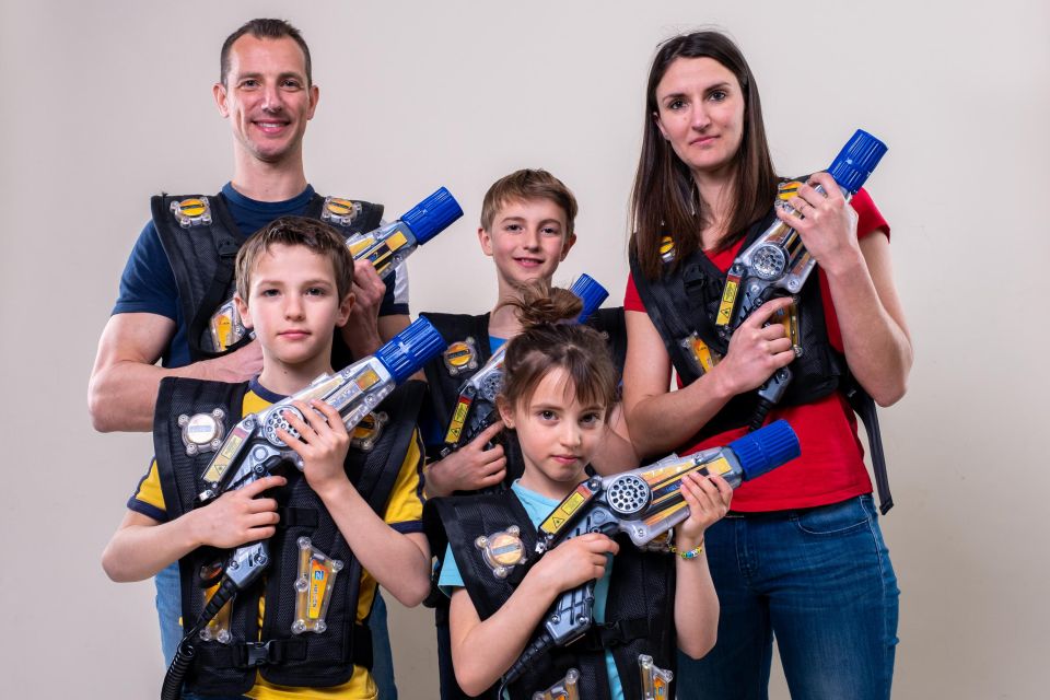 3 round zone Premium Lasertag - Key highlights you’ll feel right away