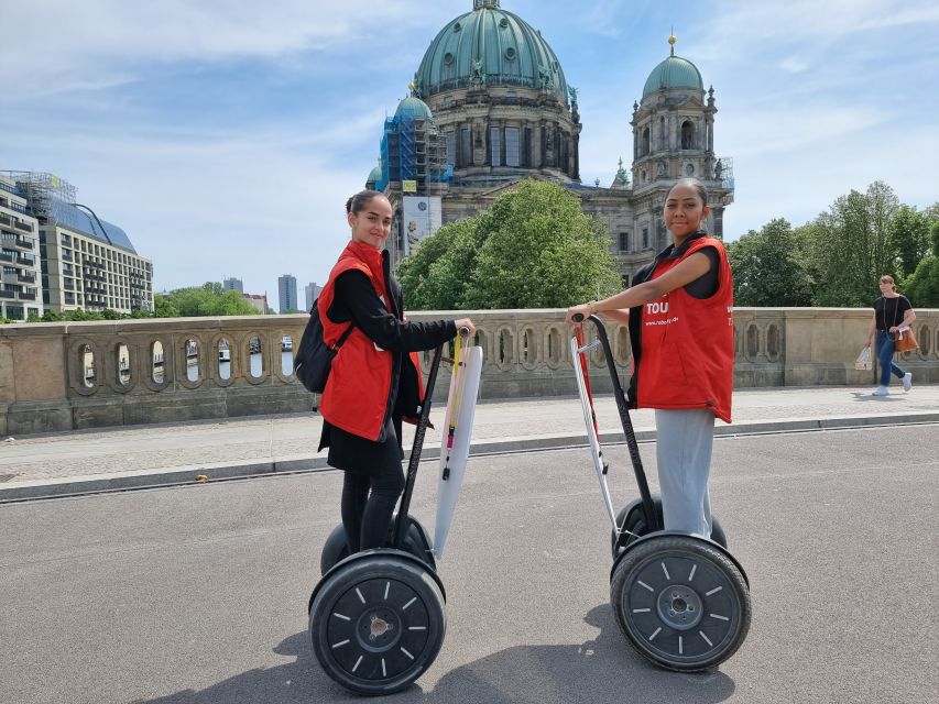 3h-Berlin: Private Sightseeing Segway Tour - Getting comfortable fast: helmets, practice, and real control