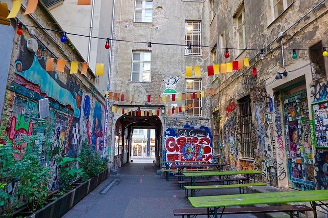 Alternative Berlin Private Tour with Jacob - Graffiti and Squats - Hackescher Markt: street food cravings built into the route