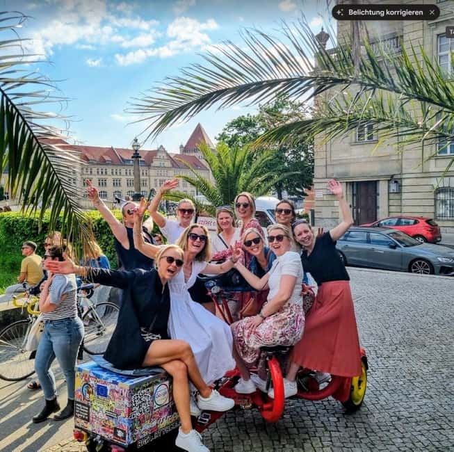Beer Bike & Party Bike: Unforgettable Berlin City Tour incl. pickup - Key points to know before you ride