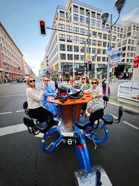 Beer Bike & Party Bike: Unforgettable Berlin City Tour incl. pickup - The landmark loop: what you’ll see and how the route flows