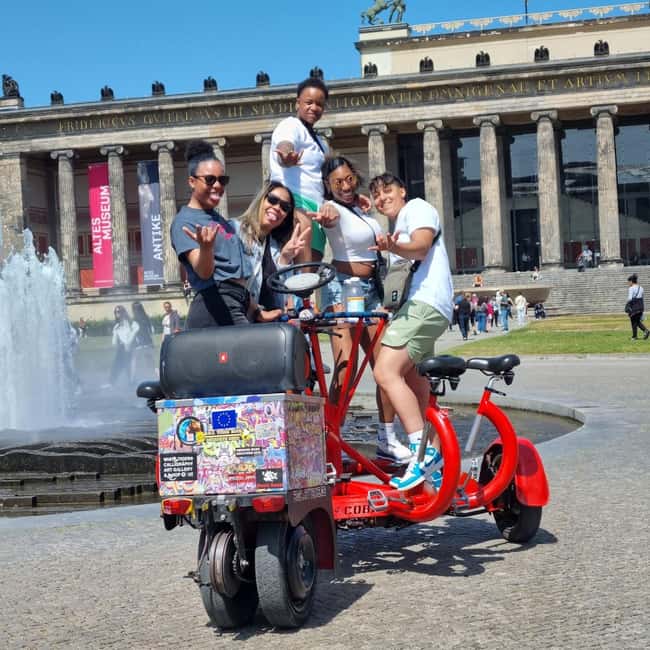 Beer Bike & Party Bike: Unforgettable Berlin City Tour incl. pickup - Street art customization: turning the route into something more personal