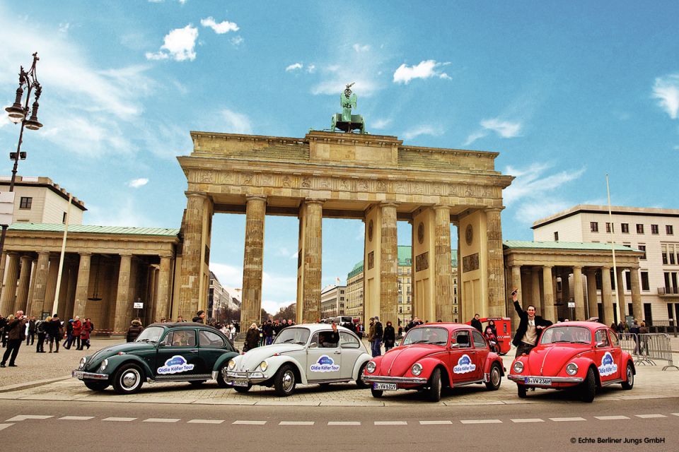 Berlin: 4-Hour Discovery Tour in VW Beetle - Why drive a classic VW Beetle through Berlin for 4 hours?