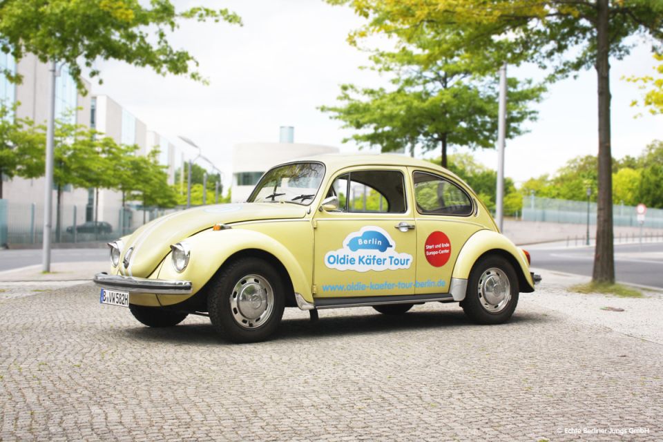 Berlin: 4-Hour Discovery Tour in VW Beetle - Picking up at Erna-Berger-Str. 7: the start of your Berlin ride