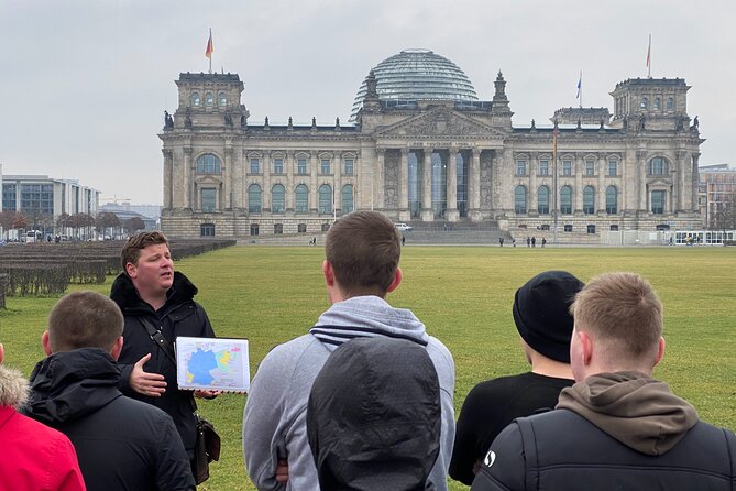 Berlin Battlefield Tour - Operation Berlin 1945 (Small Group) - Stop 3: Bundeskanzleramt, the “Himmler House,” and point-blank violence