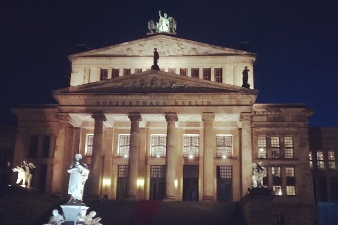 Berlin By Night by Private Minivan Highlights and Taylor made - Bebelplatz book burning memorial: Berlin’s lights with a hard edge