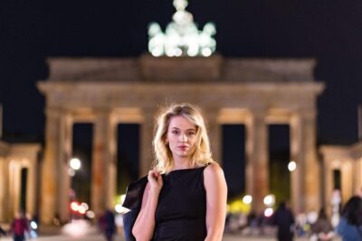 Berlin by Night: Private Photoshoot at Illuminated Cityscape - Meeting at Polnisches Institut Berlin: the exact start that saves time