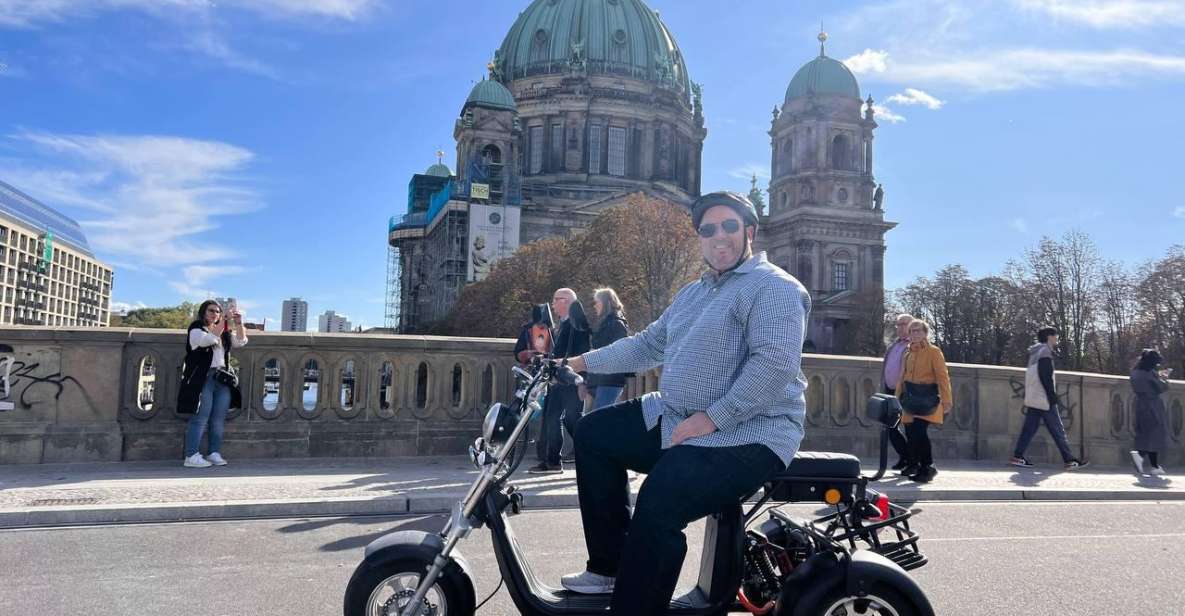 Berlin City: 2 Hour Guided Fat Tire E-Scooter Tour - Key highlights you’ll feel right away