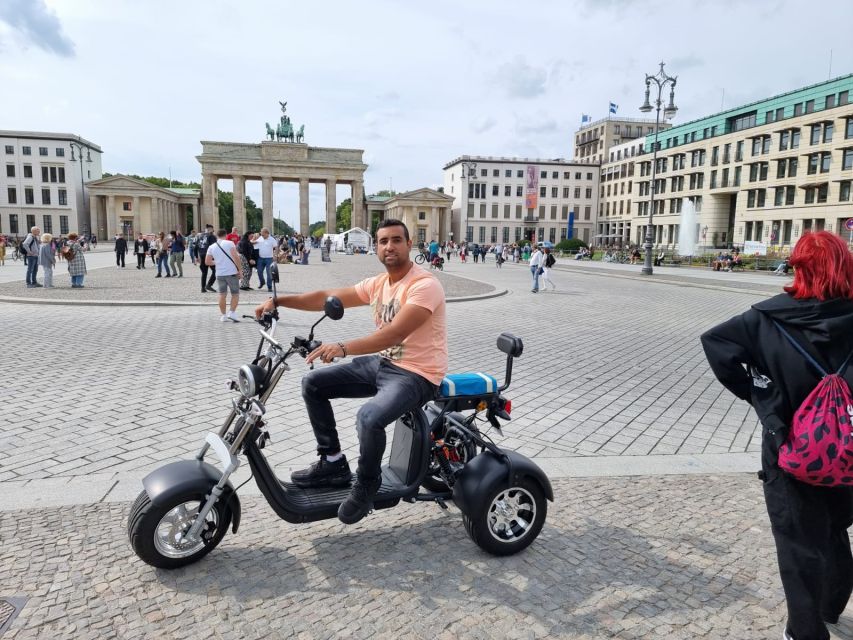 Berlin City: 2 Hour Guided Fat Tire E-Scooter Tour - The Holocaust Memorial stop: when the tour slows down for meaning