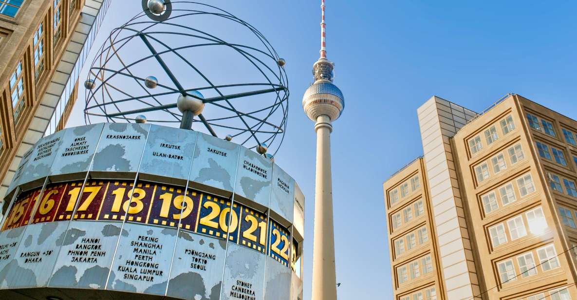 Berlin: City Center Walking Tour - Alexanderplatz and the World Clock: the smart place to start