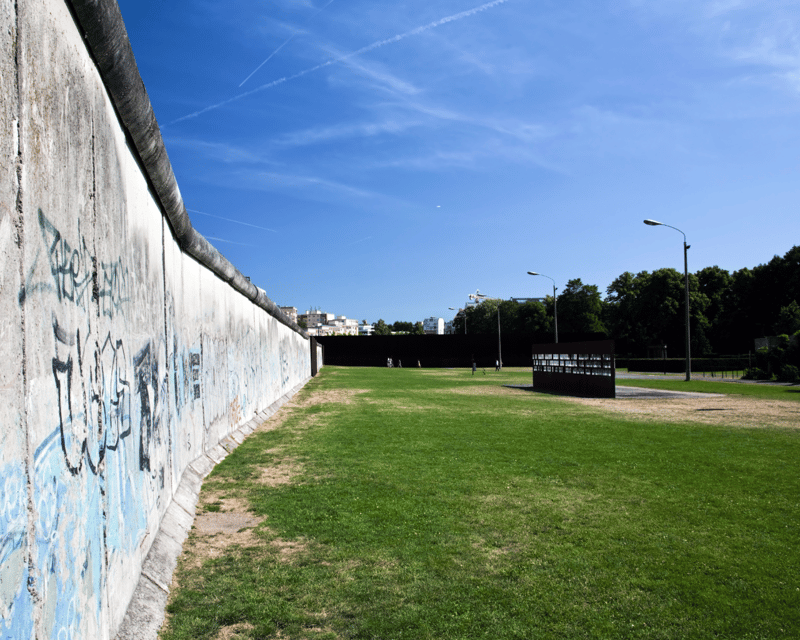 Berlin: Cold War History and Berlin Wall Guided Walking Tour - Visiting the Berlin Wall area: A 200-meter reminder along Niederkirchnerstrasse