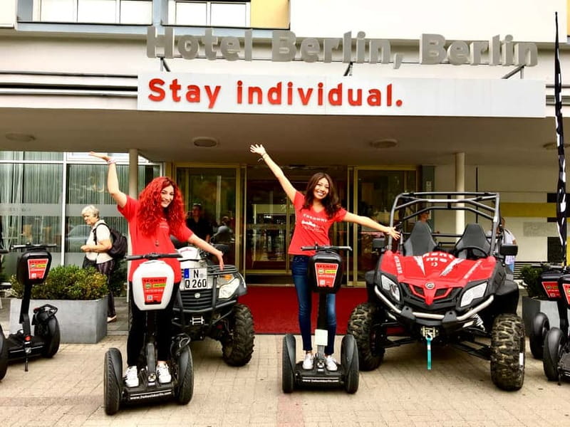 Berlin: East Meets West Segway tour Adventure - Segway Training First, Then Berlin on a Roll