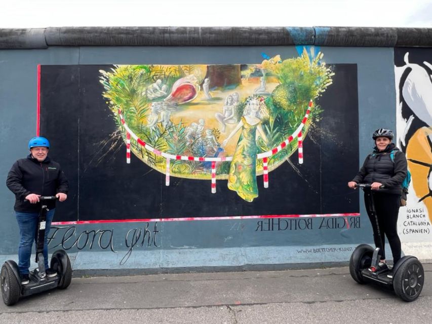 Berlin: East Side Gallery and Cold War Segway Tour - Alexanderplatz and Hackescher Markt: the “then and now” contrast