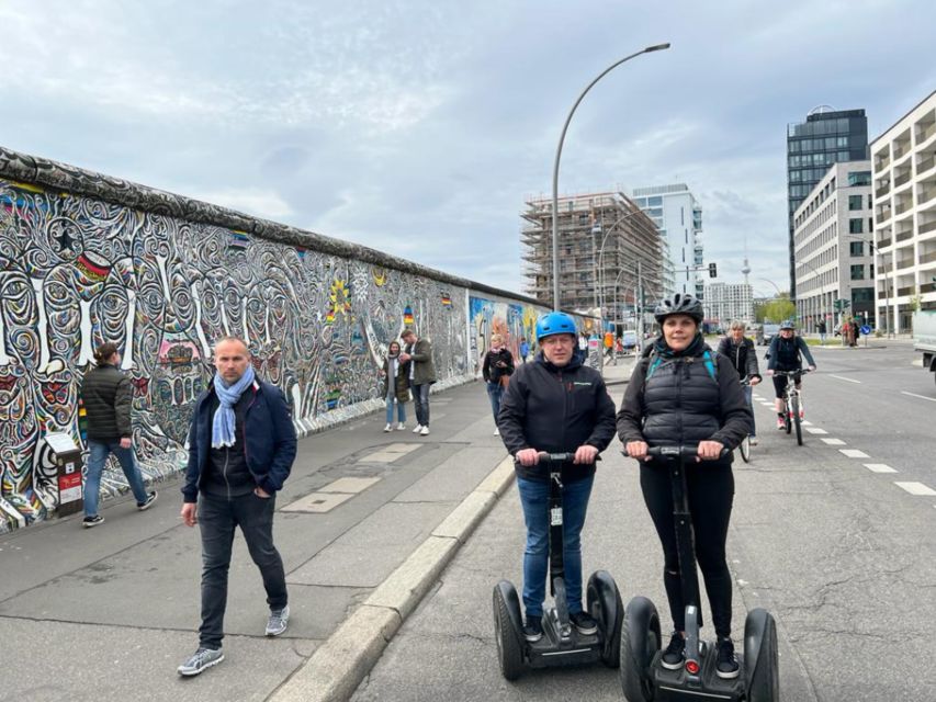 Berlin: East Side Gallery and Cold War Segway Tour - The East Side Gallery itself: 1.3 km of wall art with political teeth