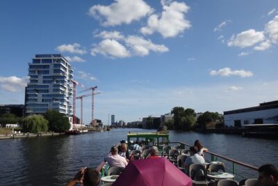Berlin East Side Tour 2.5 hour cruise with commentary - Where you board at Alte Börse and how to get a comfortable spot