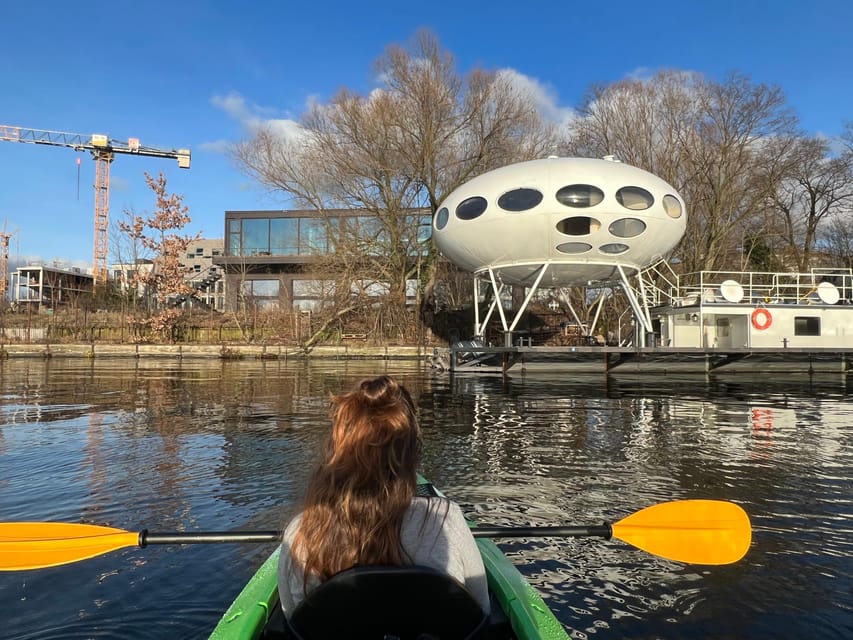 Berlin: guided canoe | kayaktour - Stralau peninsula and the underwater tunnel: the story you’ll remember