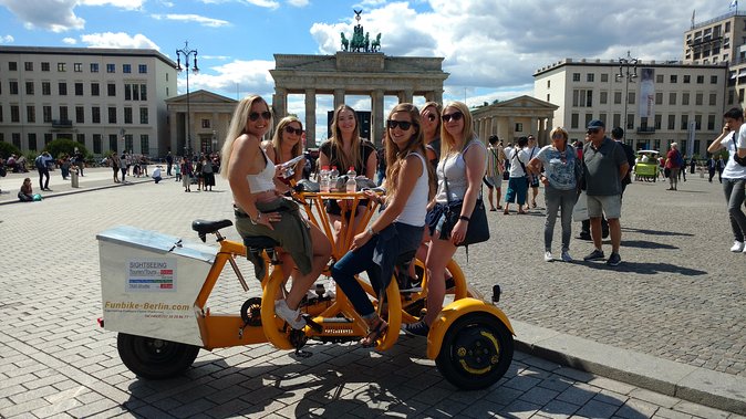Berlin : Guided Private Sightseeing Tours with Funbikes, Teambikes - Electric Funbikes and Teambikes: riding Berlin without the sweat tax