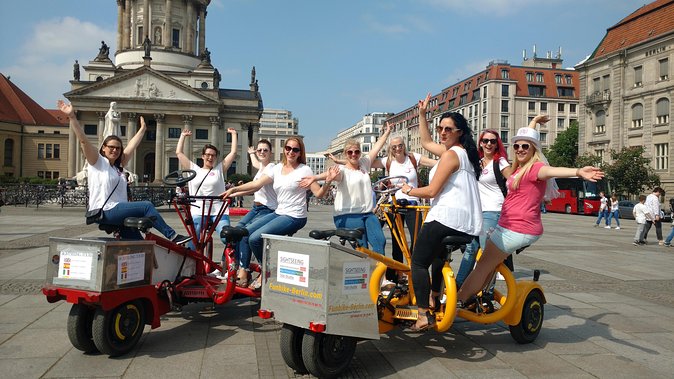 Berlin : Guided Private Sightseeing Tours with Funbikes, Teambikes - From TV Tower views to Brandenburg Gate: closing with Berlin’s symbols