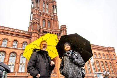 Berlin: Guided Walking Tour in English - Finding the Group Near Rotes Rathaus and the TV Tower