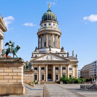 Berlin: Hidden gems around the Gendarmenmarkt - Guided walking tour - Reading the facades: German Cathedral, French Cathedral, Konzerthaus