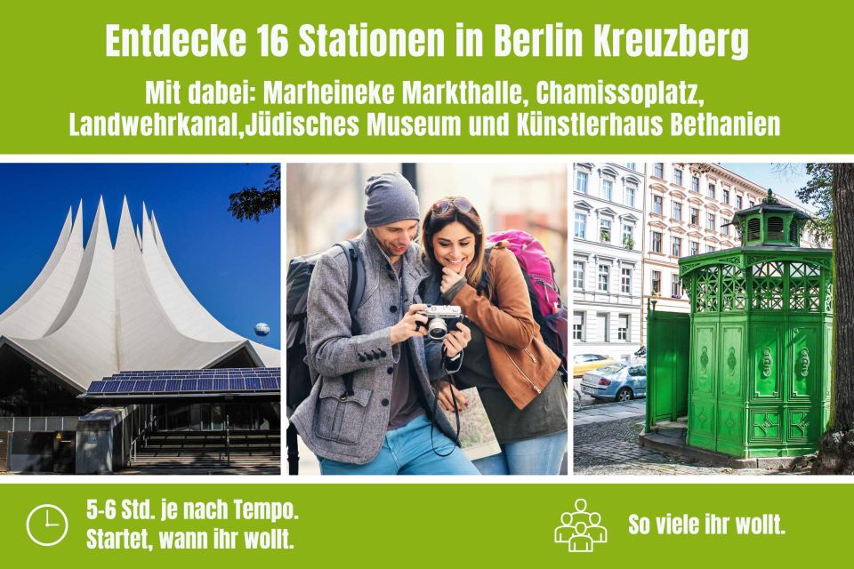 Berlin Kreuzberg: Scavenger Hunt Self-Guided Tour - Tempodrom, Jewish Museum Area, and Prinzessinnengarten