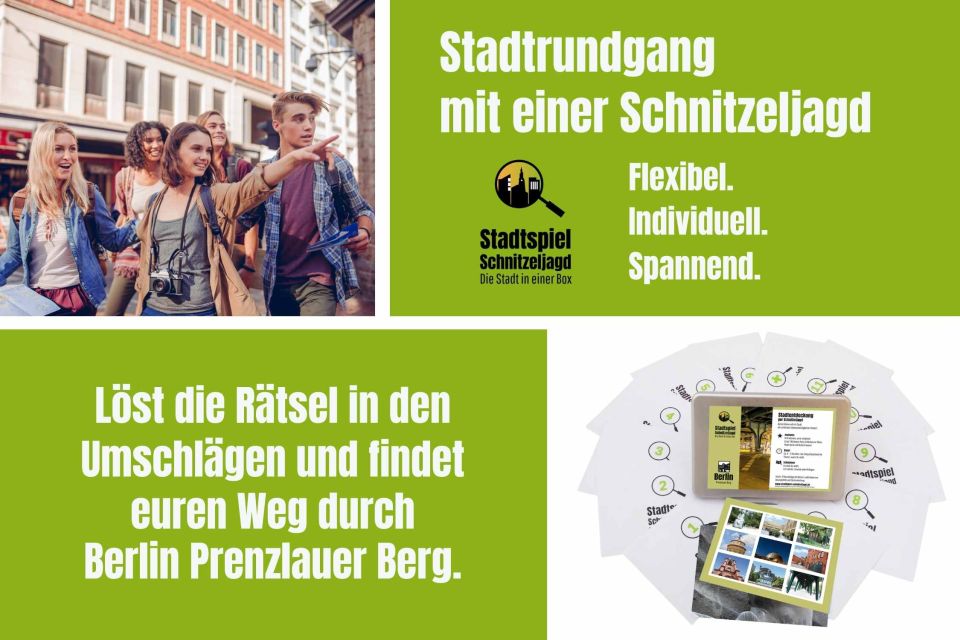Berlin Prenzlauer Berg: Scavenger Hunt Self-Guided Tour - Key things that make this Prenzlauer Berg hunt work