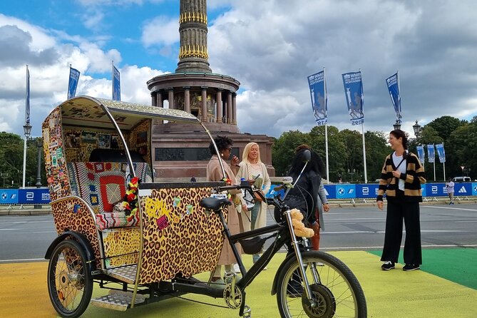 Berlin Rickshaw Tours Historical & Photo City Tour 120min - Sightseeing - Nikolaiviertel, Kaiser Wilhelm Memorial Church, and the East Side finale