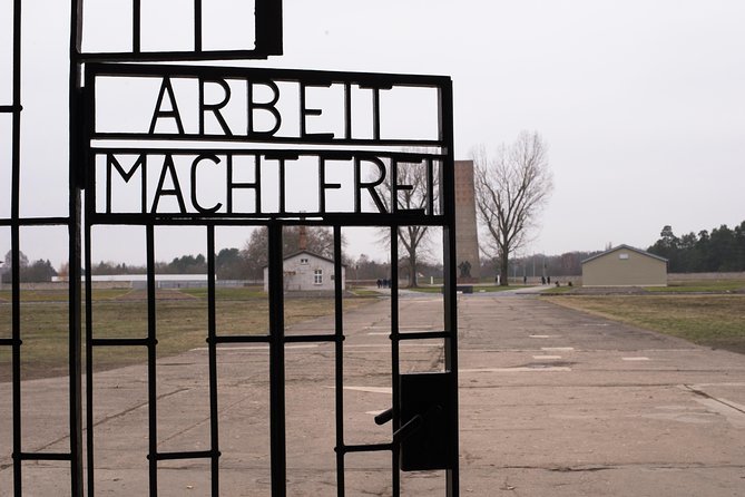 Berlin & Sachsenhausen Concentration Camp Tour from Warnemünde and Rostock Port - Inside Sachsenhausen: what the guided 60–75 minutes gives you