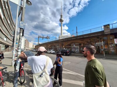 Berlin: Secrets of Berlin Bike Tour - Getting started at Alexanderplatz under the TV Tower