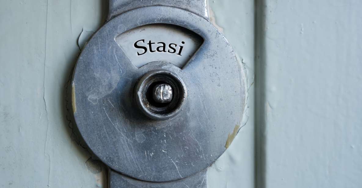 Berlin: Stasi Museum Private Guided Tour with Entry Ticket - Key things to know before you go