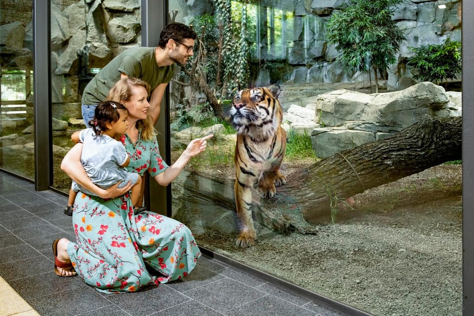 Berlin: Tickets for the Tierpark in East Berlin - A Zoo That Feels Like Many Worlds: Global Animal Zones in One Day