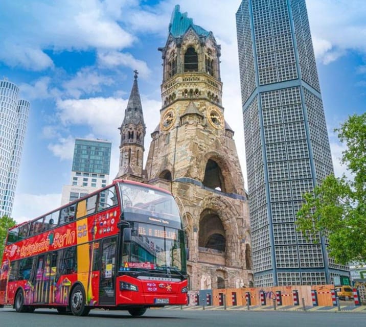 CitySightseeing Berlin HOHO Bus- All Lines (A+B) & Boat Tour - B-Tour (Wall & East Berlin): a shorter loop for people who want focus