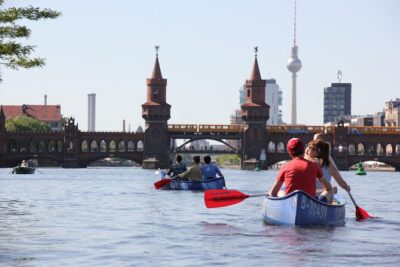 Explore Berlin by canoe - Getting to Canoa-Berlin and Starting on Time