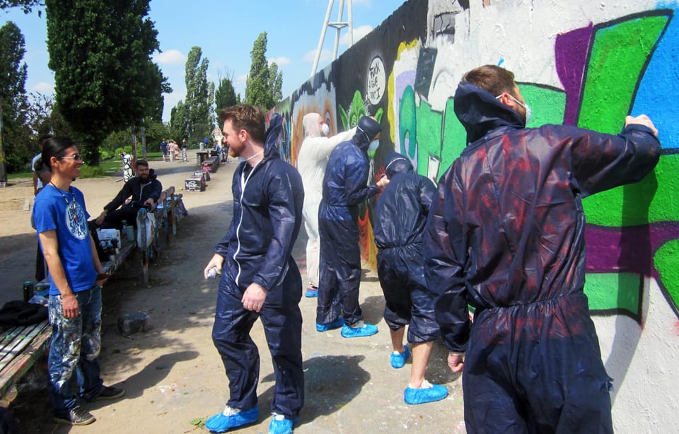 Graffitiworkshop Berlin - Mauerpark’s wall time: what makes this graffiti workshop work