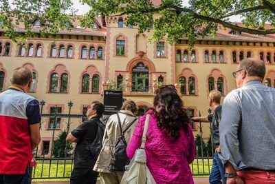 In the Forbidden City - Potsdam Walking Tour - Route basics: starting at Glienicke Bridge and ending near Potsdam bus 603
