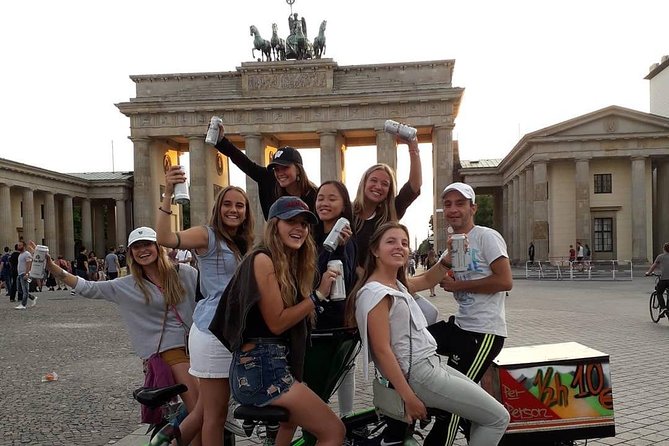 Party and Beer Bike Private Sightseeing Tour Berlin with Pick-up - Who this tour is best for