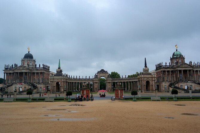 Potsdam Private Walk Tour By car from Berlin - Neues Palais: The Big Show at the West End of Hauptallee