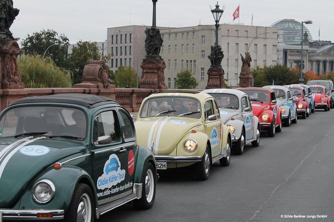 Private 4h Berlin Discovery Tour in an Oldtimer Volkswagen Beetle - Meeting at Leipziger Pl. 9 and Getting Up to Speed Fast