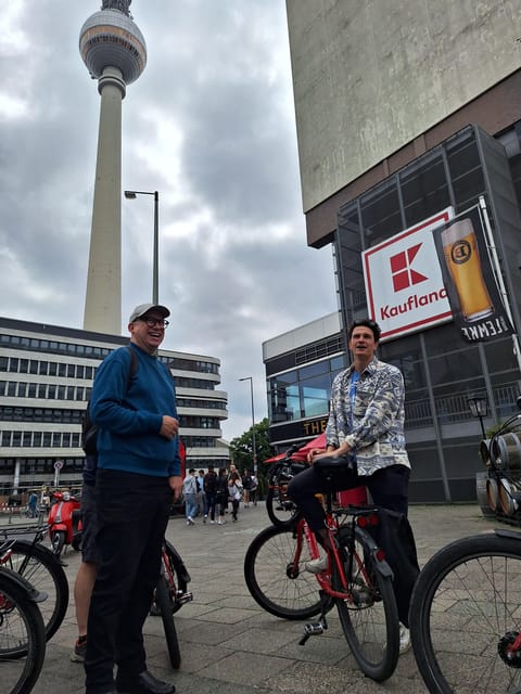 Private Berlin Street Food Bike Tour - Meeting at Alexanderplatz and Getting Rolling on a City Cruiser