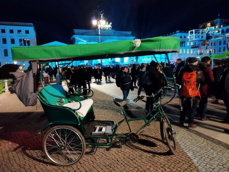 Private Rickshaw Taylor Made By Night Tour - The route: Berlin Mitte, illuminated squares, and easy cruising