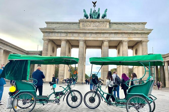 Rickshaw Tour-Cruise Ship guests arrive 9.30 upto 11.30 am Berlin - Timing that fits real travel days (including cruise stops)