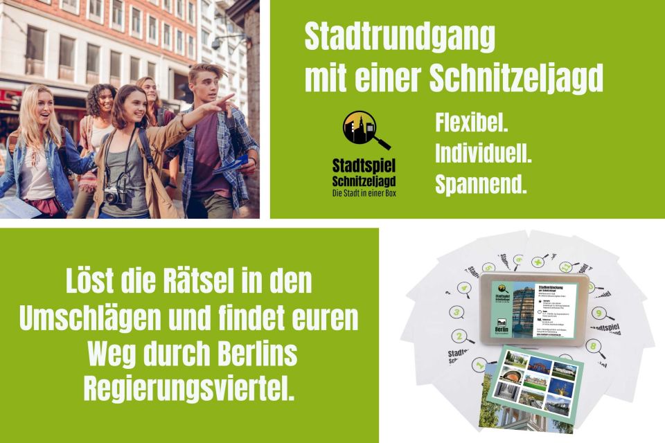 Scavenger Hunt through Berlin's Government District - Start: Unter den Linden and the Russian Embassy to Pariser Platz