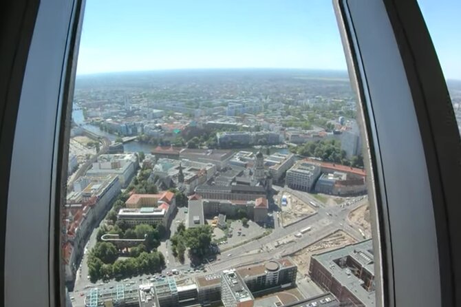 Ticket Admission to Berlin TV Tower - What you see from above: Reichstag, Museum Island, Potsdamer Platz, Brandenburg Gate